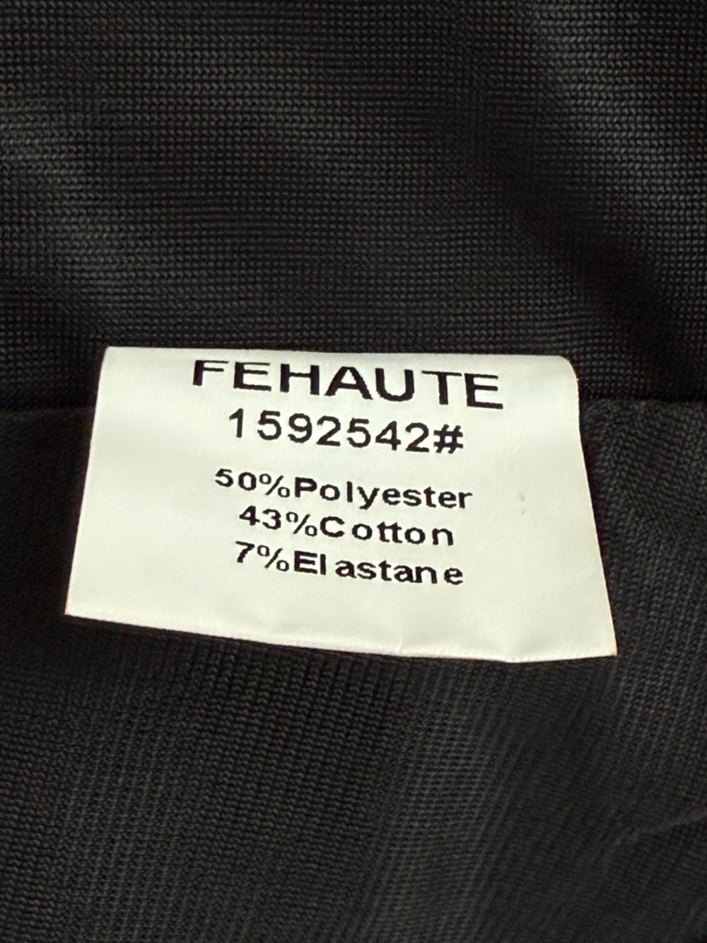 Fehaute Black Midi Dress Sleeveless Midi Ruffle Bow New Size 14 - Picture 12 of 13